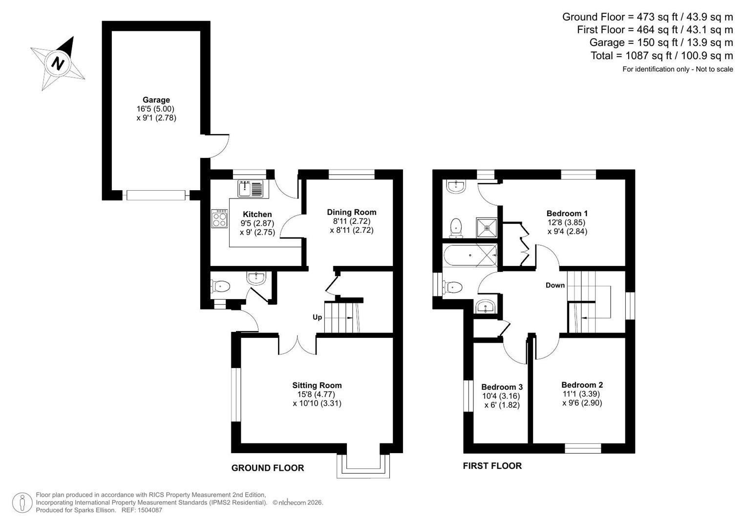 Tees Close, Chandler’s Ford, Eastleigh floorplan