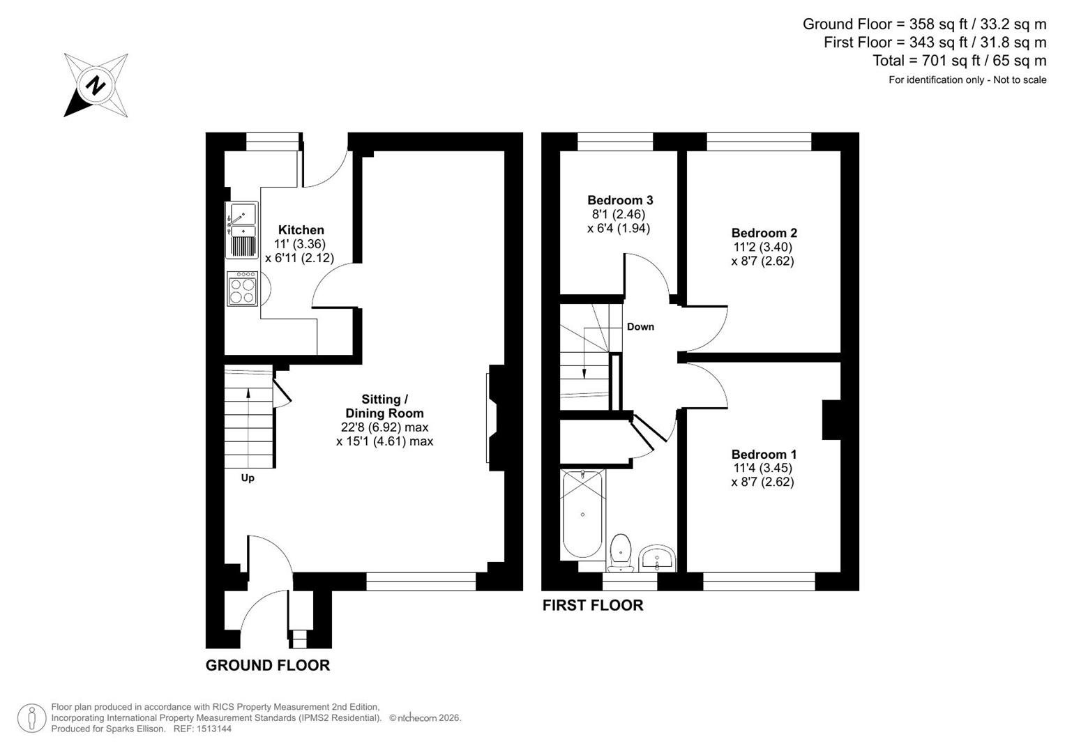 Thirlstane Firs, Chandler’s Ford, Eastleigh floorplan