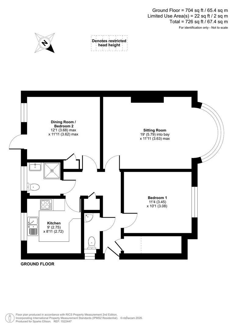 Kingsway, Chandler’s Ford, Eastleigh floorplan
