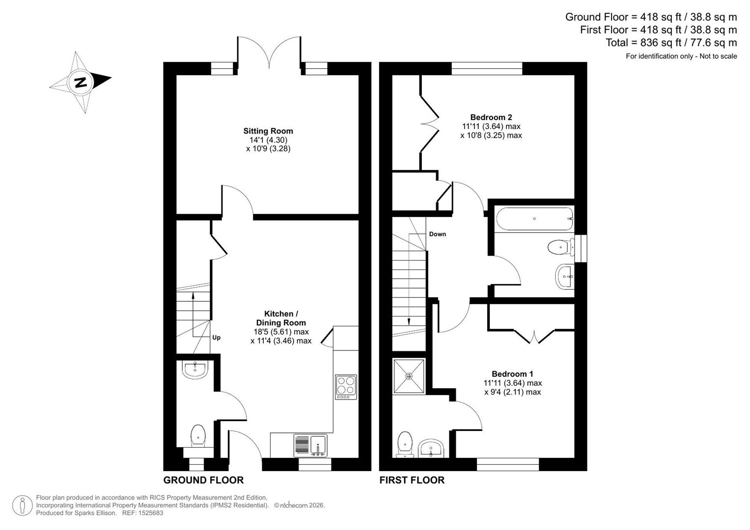Meadow Grove, Chandler’s Ford floorplan