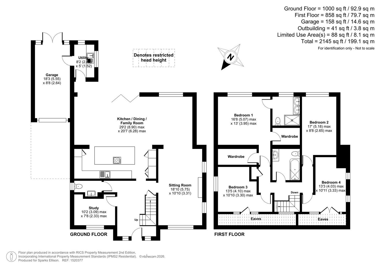 Gordon Road, Hiltingbury, Chandler’s Ford floorplan