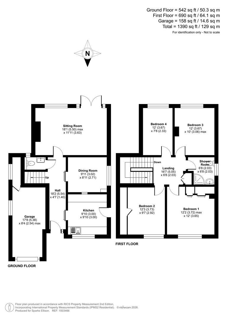 Adamson Close, Hiltingbury, Chandler’s Ford floorplan