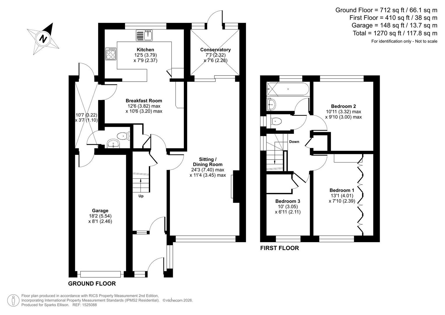 Carisbrooke Crescent, Chandler’s Ford floorplan
