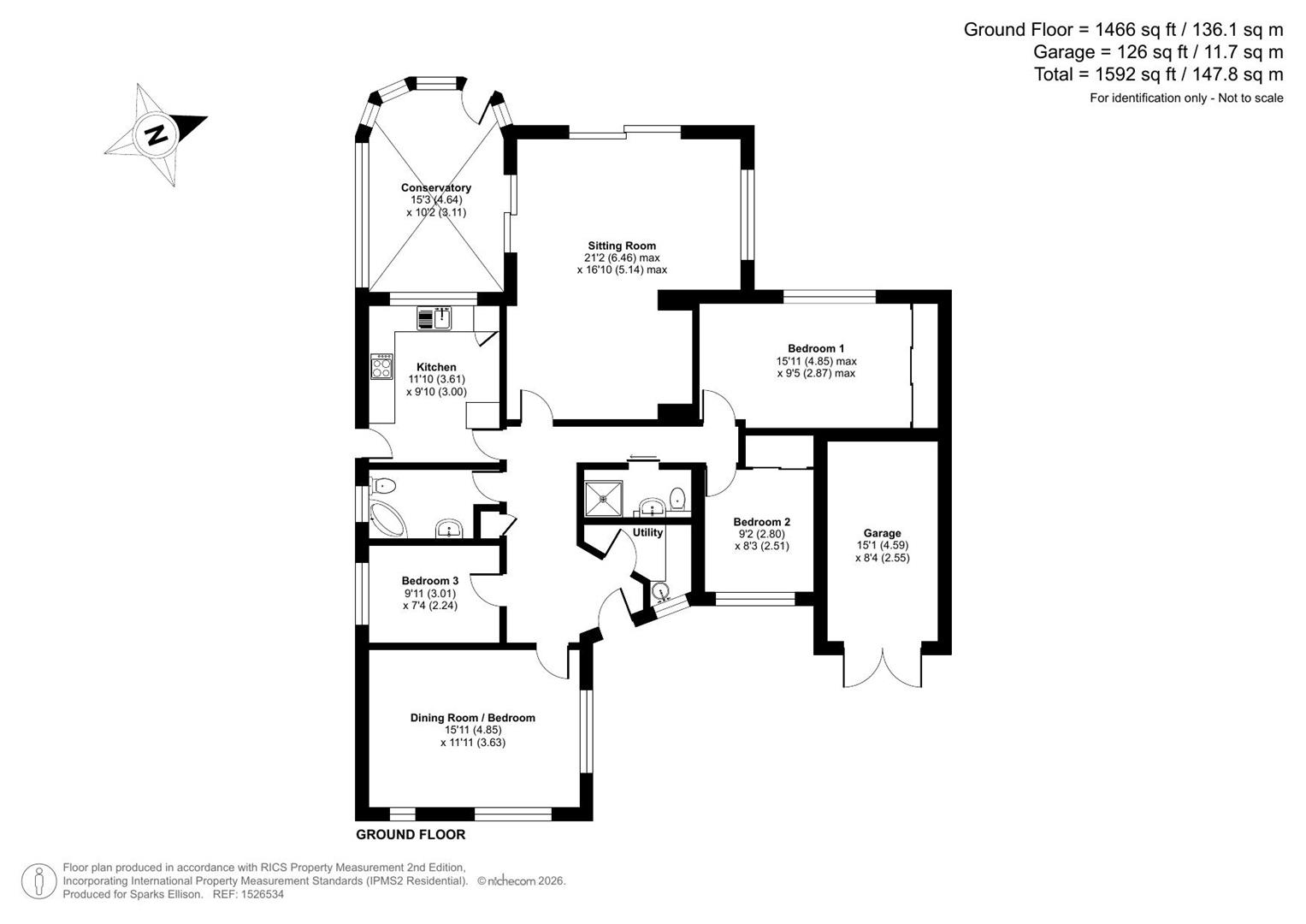 Nichol Road, Hiltingbury, Chandler’s Ford floorplan
